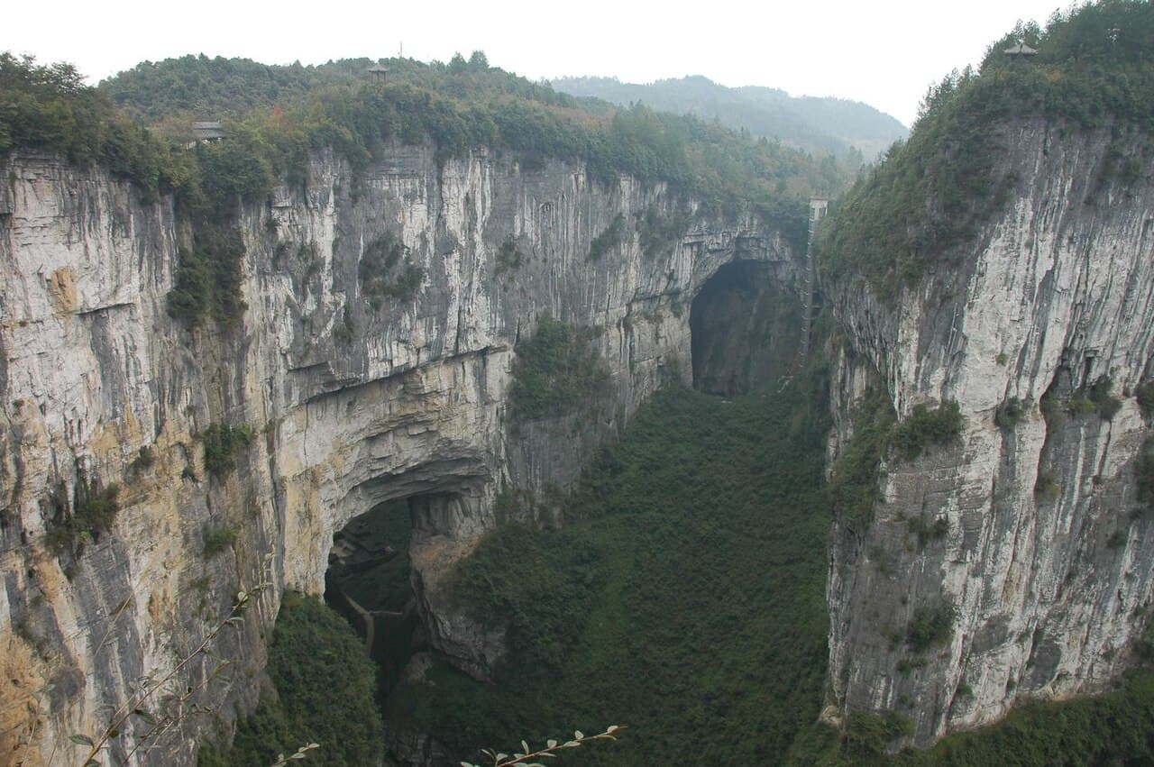 The Three Dragon Bridges · Wulong Karst — 1
